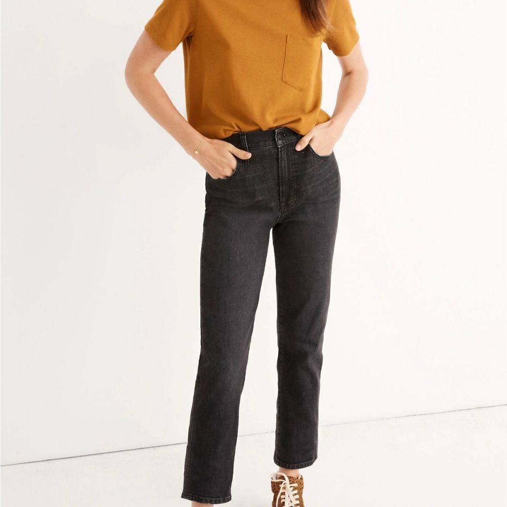Madewell The Perfect Vintage Jean in Sumner Wash Black- Size 25